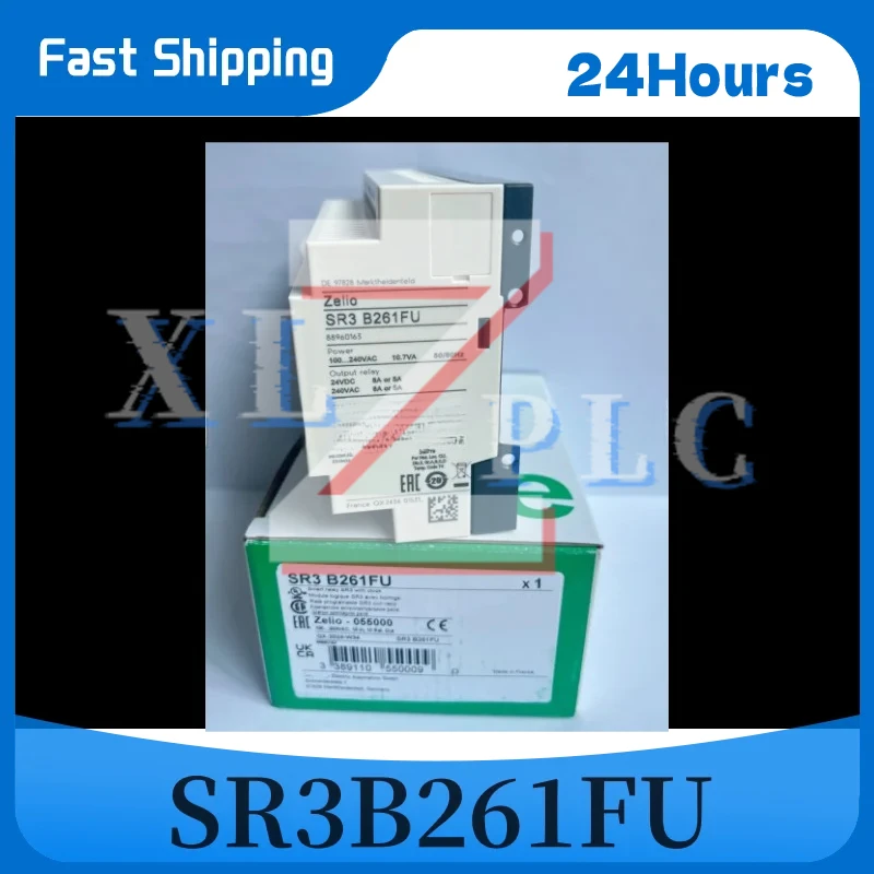 New original Controller PLC Zelio Logic SR3 SR3B261FU,  Zelio Logic series relay output 16 inputs, fast shipping