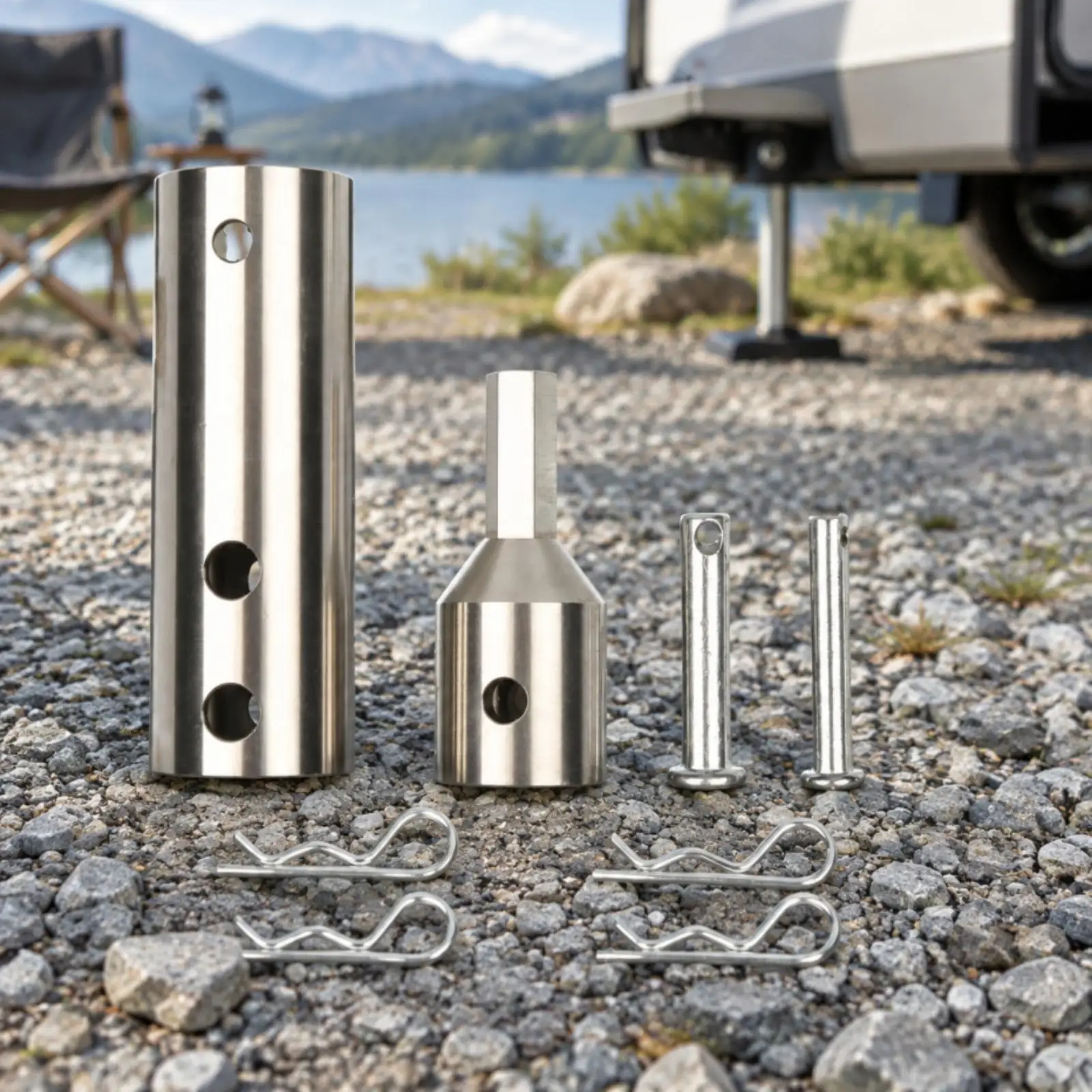 2 Pieces twinDrive Trailer Jack Drill Adapter Long-Lasting Trailer Jack Drill Adapter Wear-Resistant Time-Saving for RV Owners