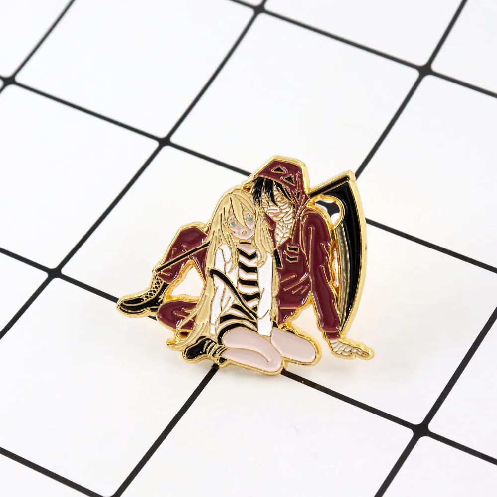 

Аниме Ангелы Смерти Рэйчел Гарднер Исаак Фостер Косплей Костюм Значок Булавка Аксессуары Рюкзак Подвеска Металлическая Опора Брошь Gilf