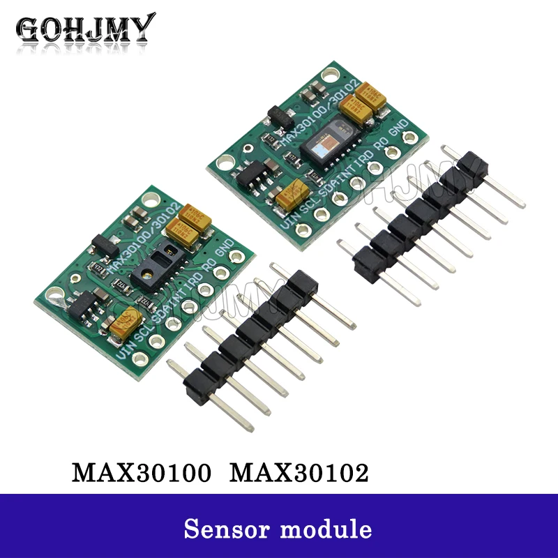 Low Power MAX30102 Heart Rate Pulse Breakout Board For Arduino / Blood Oxygen Sensor Module MAX30100 Pulse Oximeter