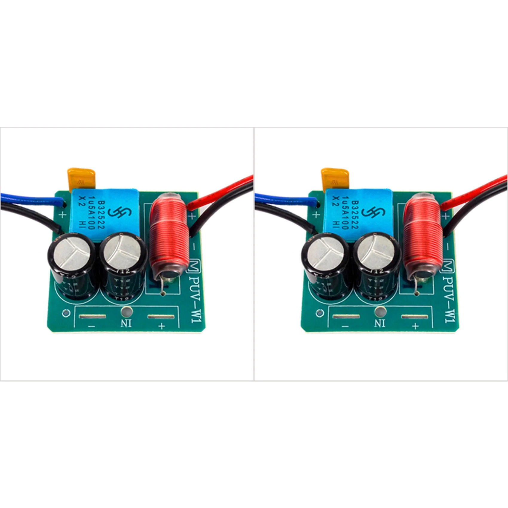 Y43A-2X 60W 2 Way Audio Speaker Frequency Divider Treble Bass TWS 2 Unit Crossover Accessory