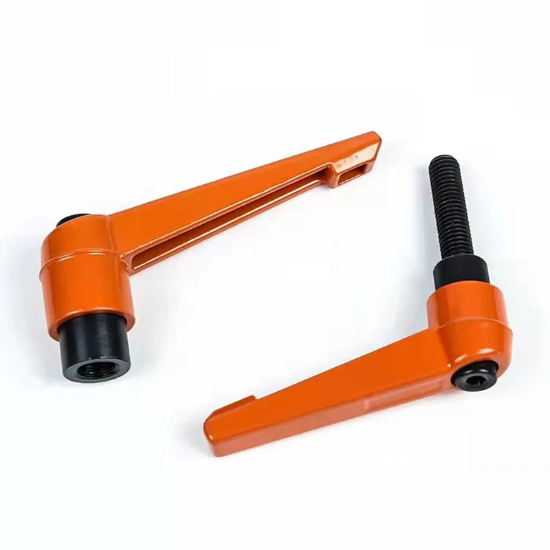 1pcs M4 M5 M6 M8 M10 Clamping Lever Machinery Adjustable Clamping Handle Screws Bolt Locking External Male Thread Knob