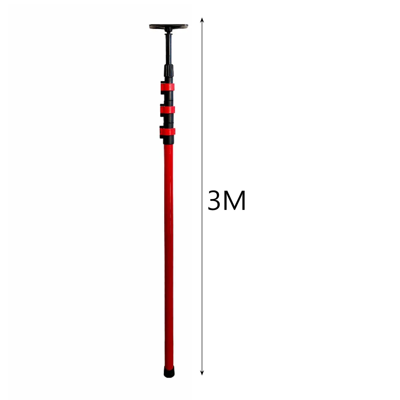 Level Telescopic Pole Level Lifting Rod Stable Easy to Mount 3M Ceiling Artifact