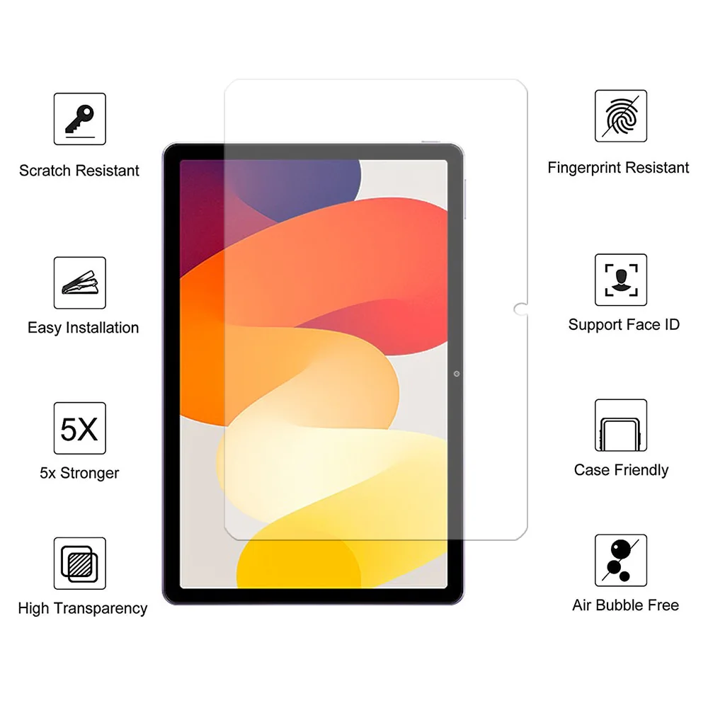 2 Pezzi Vetro Temperato Per Honor MagicPad 4 12.3 Pollici - Durezza 9H, Anti-Graffio E HD Trasparente