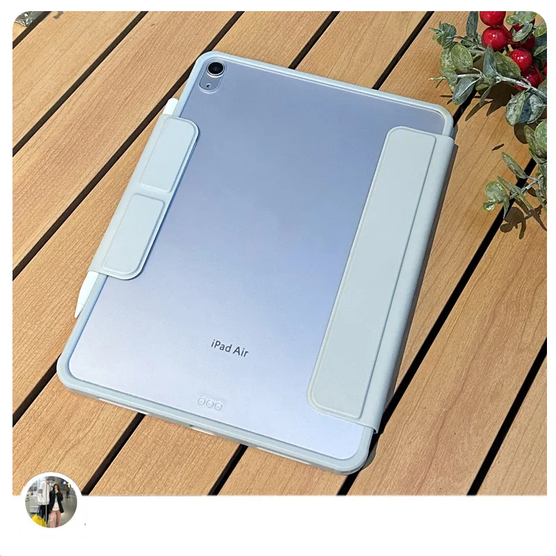 

Чехол для iPad Air 5 Air4 10.9 Pro 13 Pro 11 Air 13 10th 10.9 10.2 Air 3 2 1 9.7 Y-Fold Stand Smart Cover с магнитной пряжкой Tower