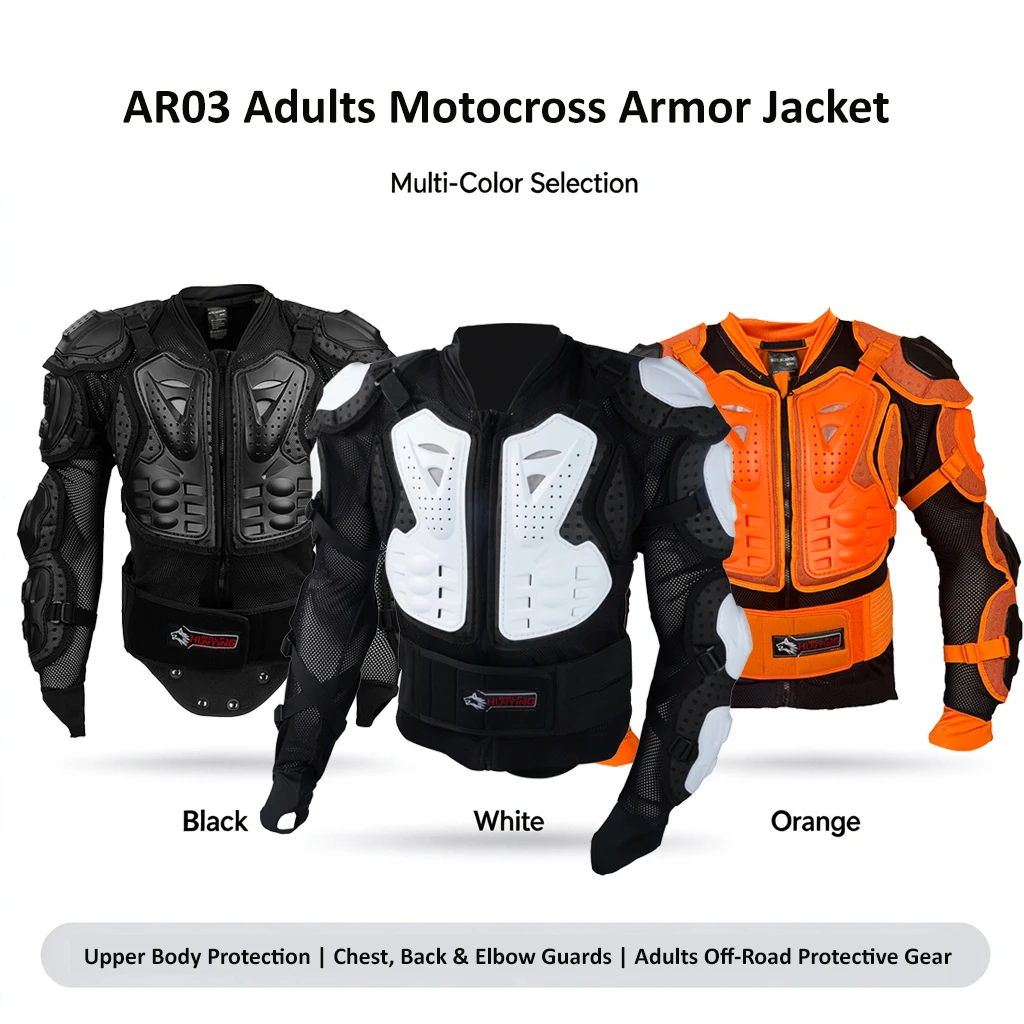 New Motorcycle Jackets Men's Full Body Armor Protection Jackets Motocross Enduro Racing Moto Protective Equipment Clothes M-XXXL