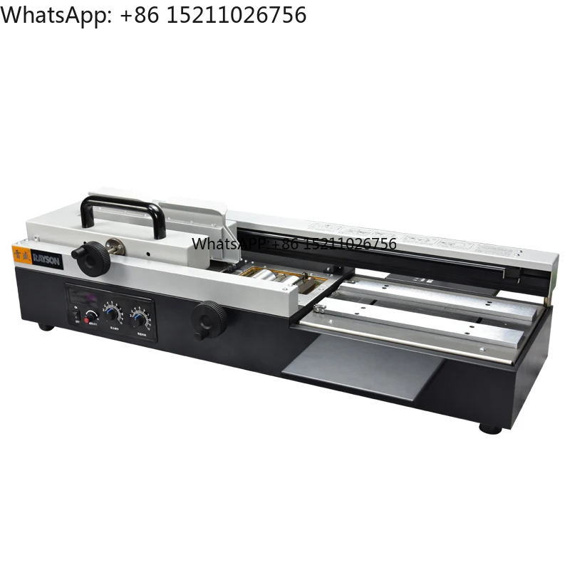 

Заводская машина для переплета горячим клеем бумаги WD-40S Машина для переплета термоплавкой книг Машина для изготовления книг