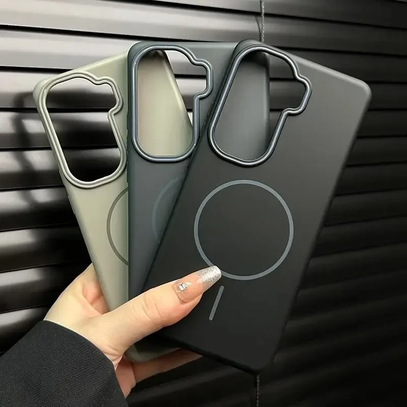 حافظة لهاتف VIVO iQOO Neo10 Pro بسيطة وناعمة مغناطيسية PC صديقة للبشرة غطاء مقاوم للسقوط لهاتف VIVO iQOO Neo 10 Pro Funda #1