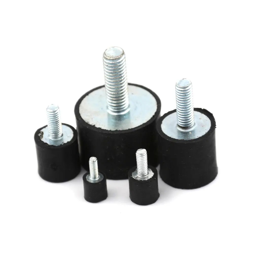 1PC M3 M4 M5 M6 M8 Rubber Mounts Shock Absorber Anti Vibration Silentblock Bobbins For Air Compressors  Gasoline Engine