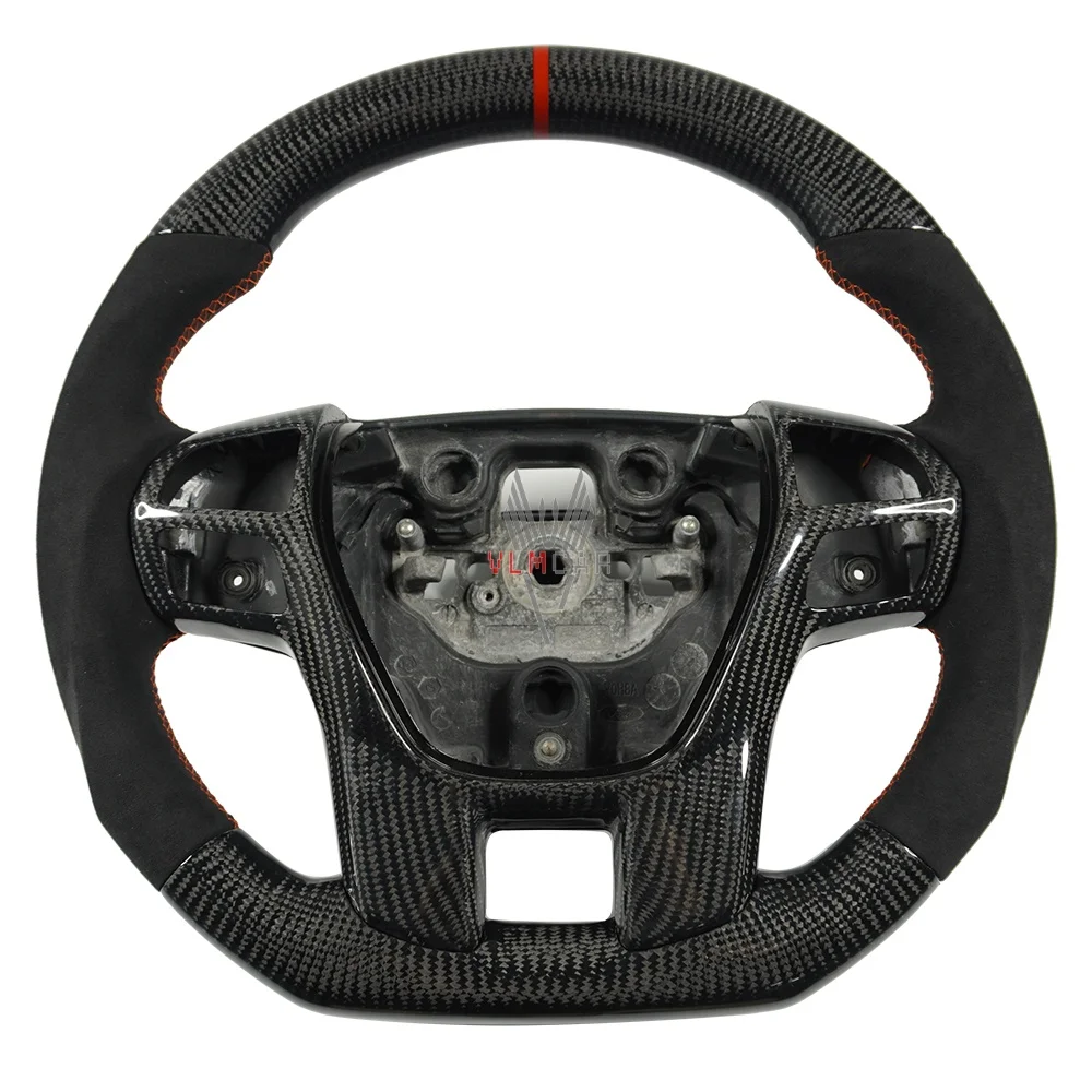 

Carbon Fiber Steering Wheel for Ford Everest Endeavour 2015–2020 Custom Sport Racing Style Upgrade Fits SUV Ranger Sport Design