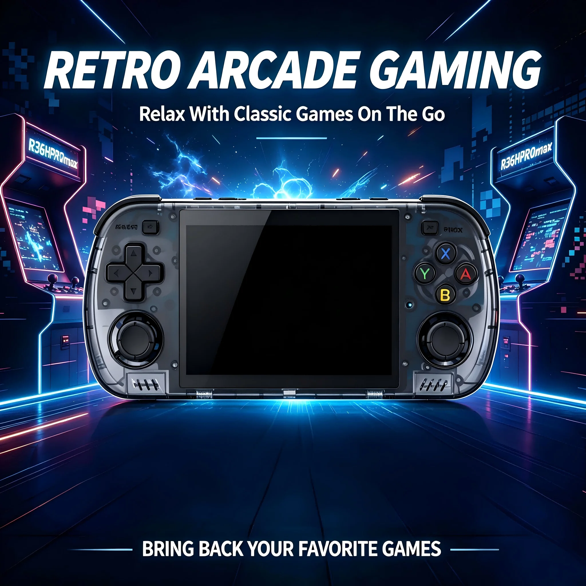 R36H Pro Max Retro Handheld Vi - Gaming Console R36H review and price
