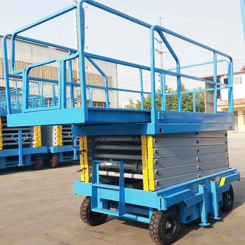 8m Mobile Electric Scissor Lift Platform