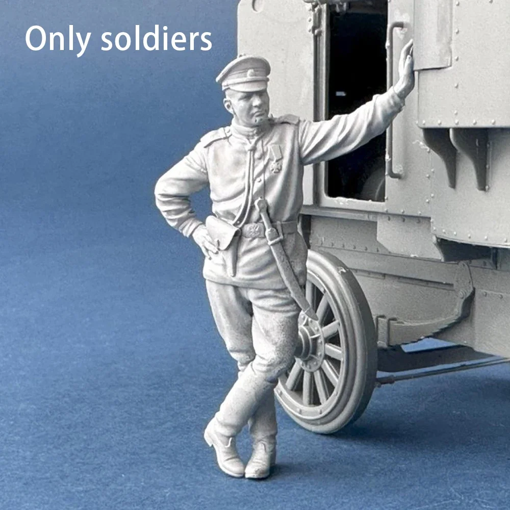 1/35 Russian soldiers, Resin Model figure soldier, Military themes, Unassembled and unpainted kit