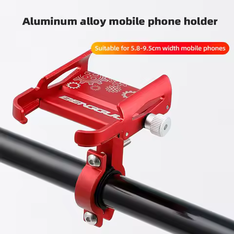 Bike Phone Holder 360 Rotation Bicycle Phone Holder for 4.7-7.0 inch Devices Motorcycle Handlebar Mobile Phone Stand