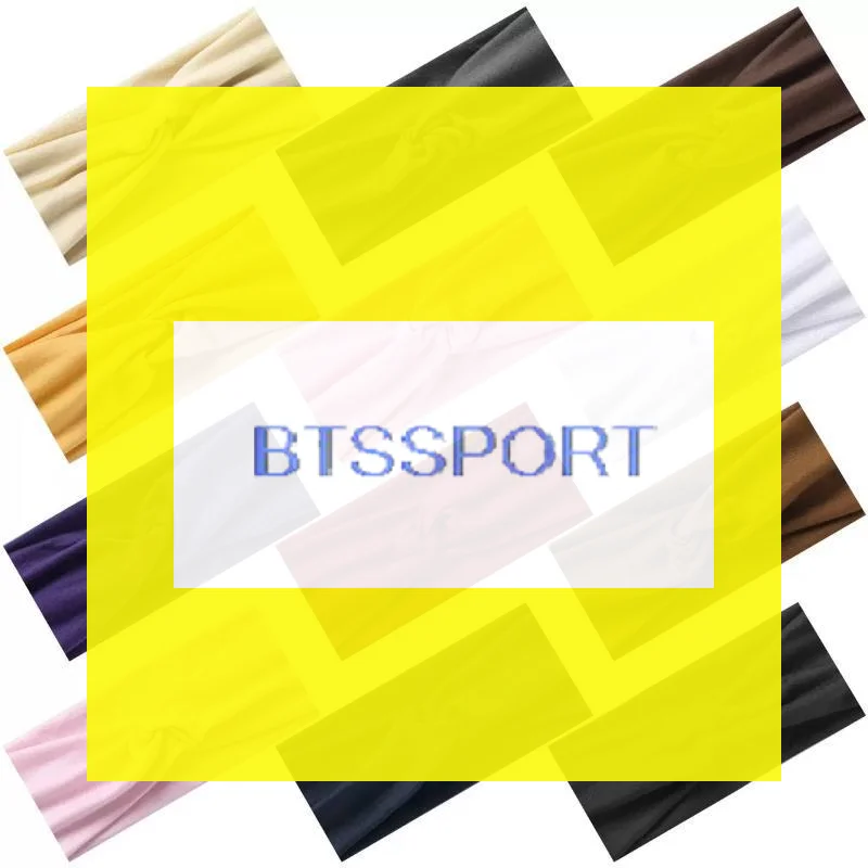 Solid Color Knotted Sports Headband Soft Elastic Non Slip Headband Turban Hair Accessories For Yoga Sports Workout Headwear