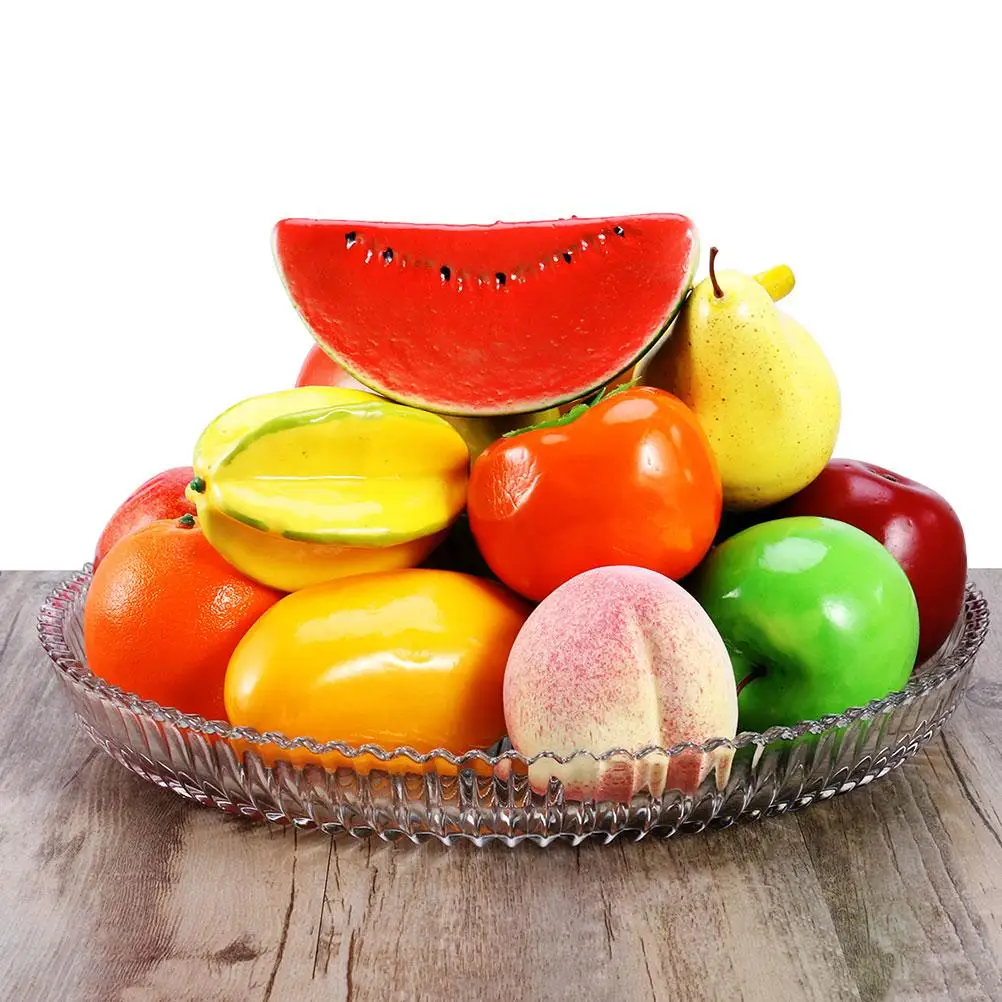 5 Pcs Fruits Orange Model Photo Props Models Banana Lifelike Oranges Simulation Fake Child