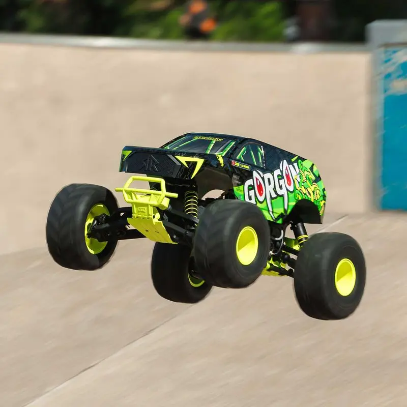 2025 Arrma 1/10 Gorgon Magic Snake Mega 550 RC Auto Simulation Fernbedienung Elektrisch gebürstetes Off-Road-Kletterfahrzeugmodell