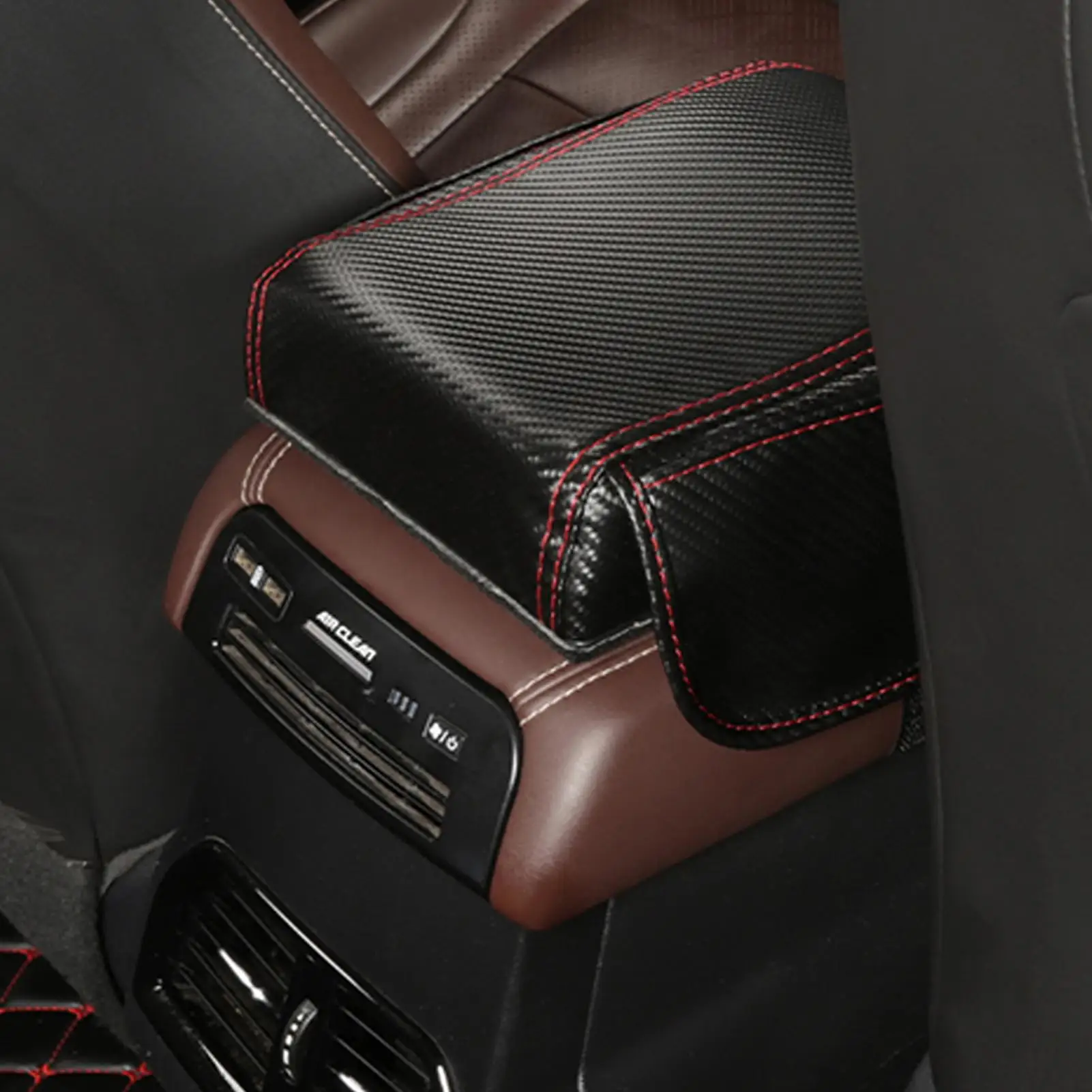 

Car Arm Rest Pad Automotive Arm Rest Booster Cover With Cup Holder Car Interior Supplies Armrests Pad Elbow Resting Pad For