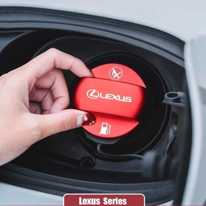 

Car Sticker Car Fuel Tank Cap Cover Frosted Aluminum Alloy Lid Auto Accessories For Lexus IS250 IS200 CT200h GS300 LS430 RX450h