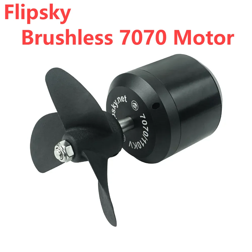 

Custom Efoil Motor Waterproof Flipsky Inrunner Brushless 7070 Motor 110KV 4300W for Surfing Boat Underwater Thruster Hydro Efoil