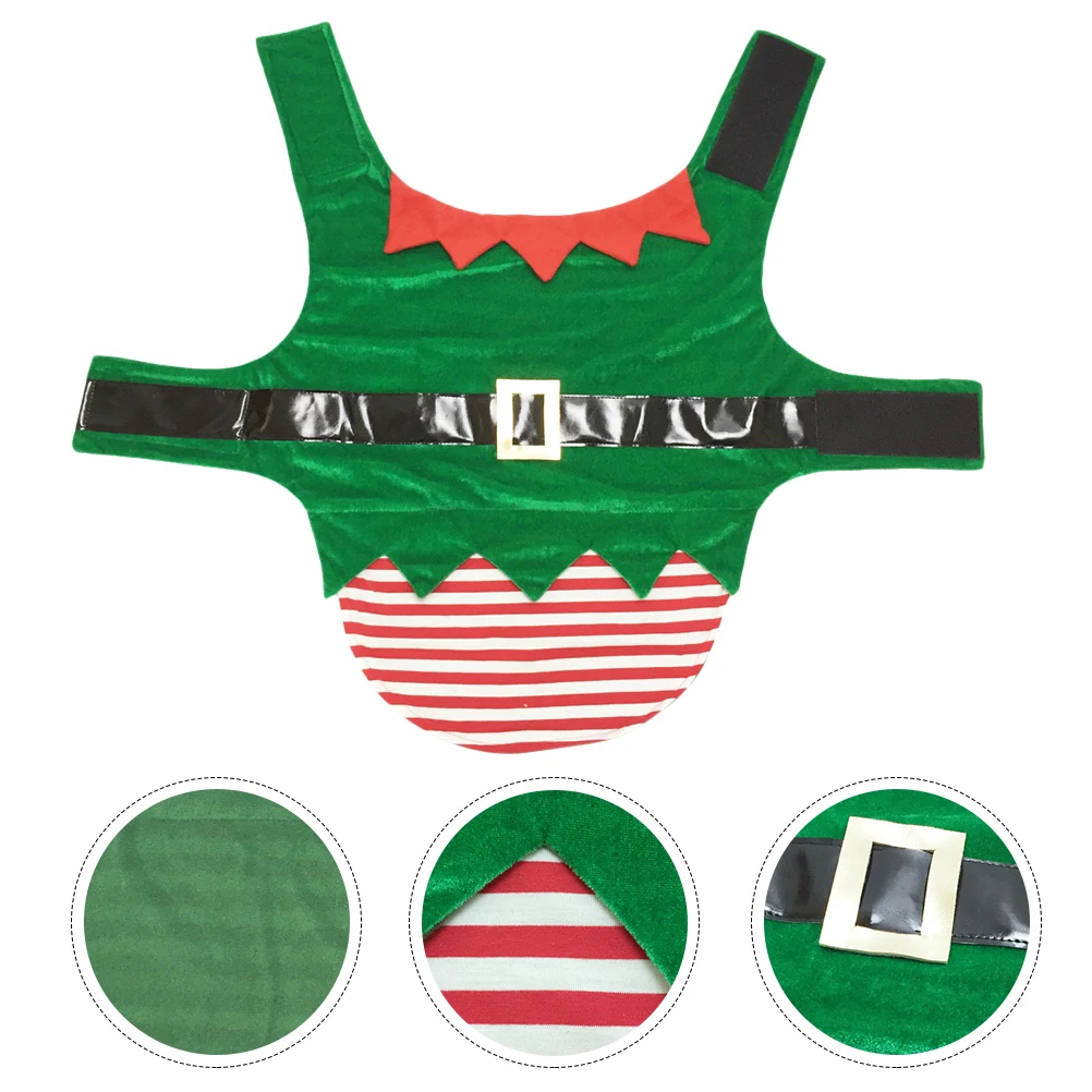 

Cute Christmas Costume Dog Fancy Dress Cosplay Outfit High Quality Soft Comfortable Pet Clothes For Dogs Cat Holiday Party Wear