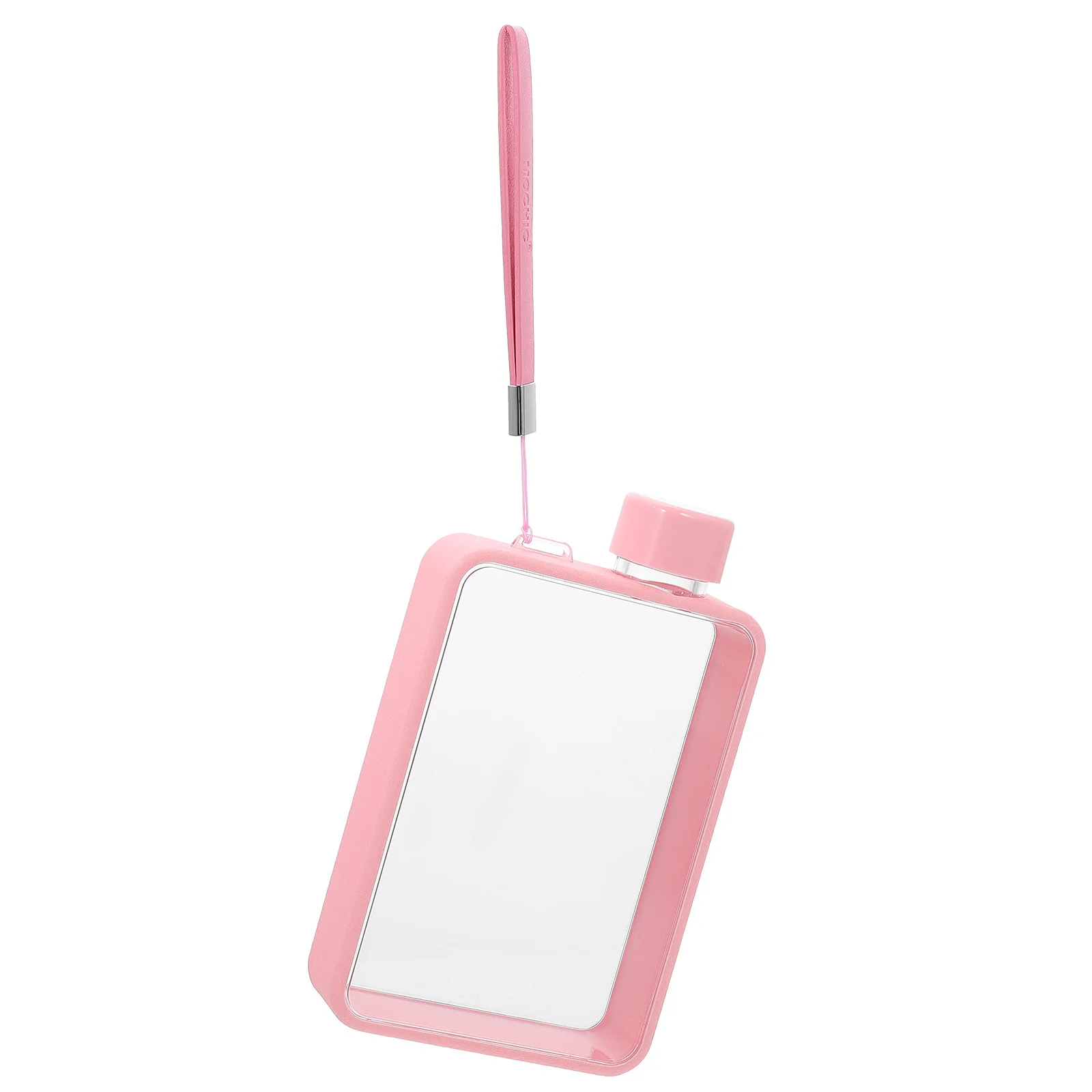 زجاجة مياه مسطحة محمولة، زجاجة رياضية احترافية مدمجة، متعددة الوظائف، ملحقات اللياقة البدنية، الجري والركض في الهواء الطلق