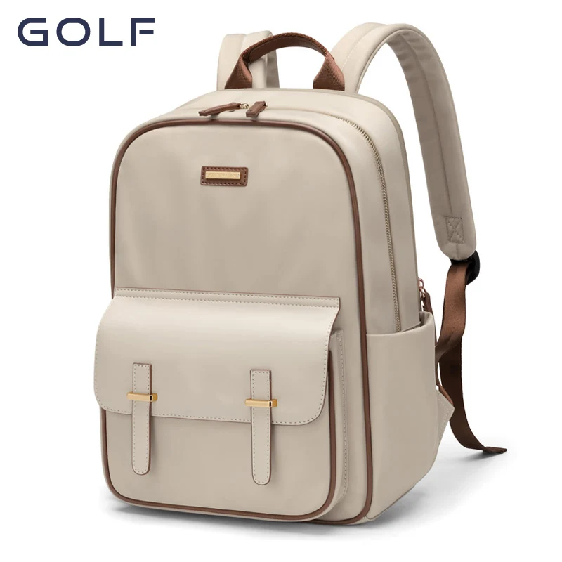 GOLF Backpack for Women 2024 New Oxford Cloth Large Capacity Business Computer Backpack and School Bag for Female Students