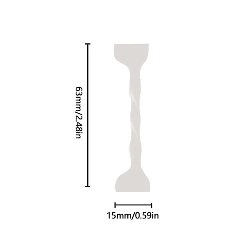 1/5 szt. Dwustronny stempel do dolnych rzęs DIY kosmetyki dla początkujących koreańskie narzędzia do makijażu