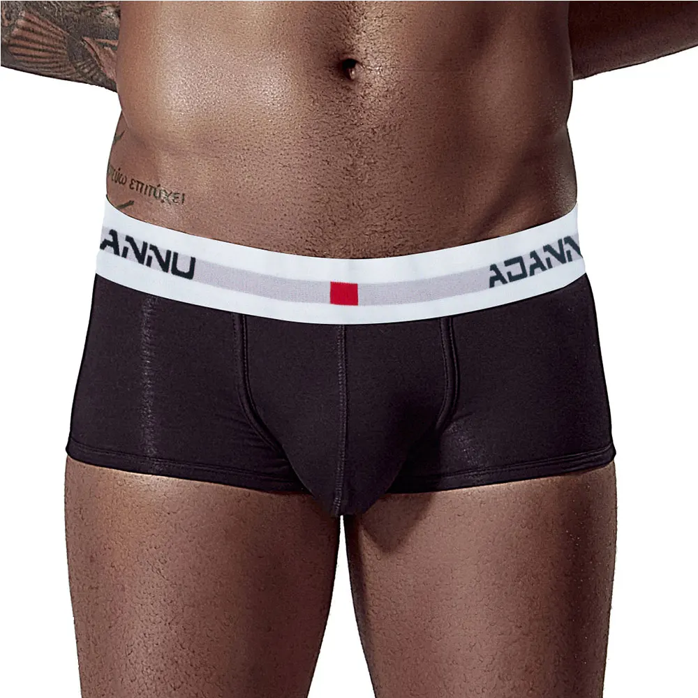 5 Color Sexy Men's Underwear Cotton Boxer Shorts Mens Male Panties Underpants for Shorts AD45