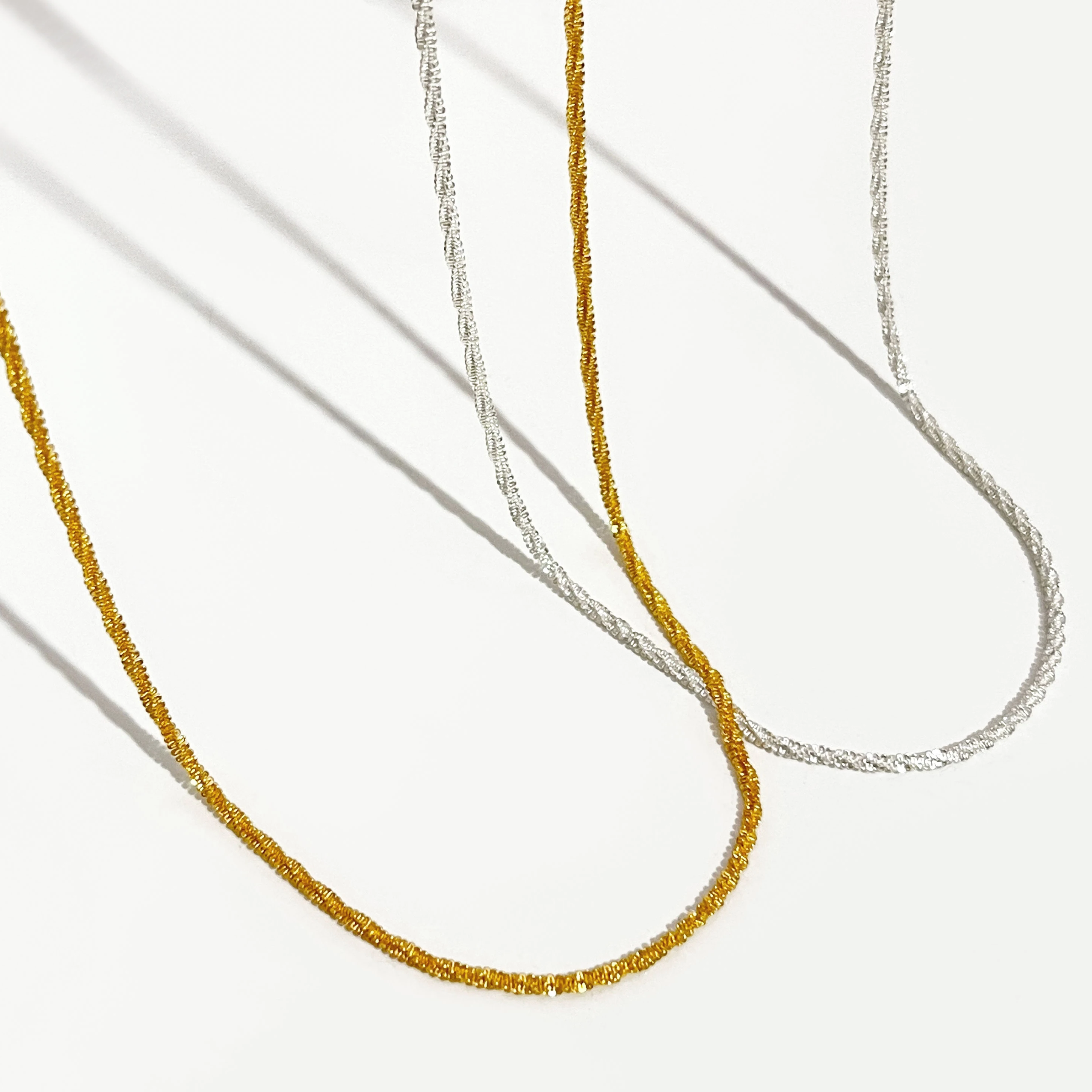 Peri'sBox Gold/Silver Color Flat Shiny Glossy Chain Necklaces Minimalist Statement Elegant Chokers For Women Jewelry 2021 Hot
