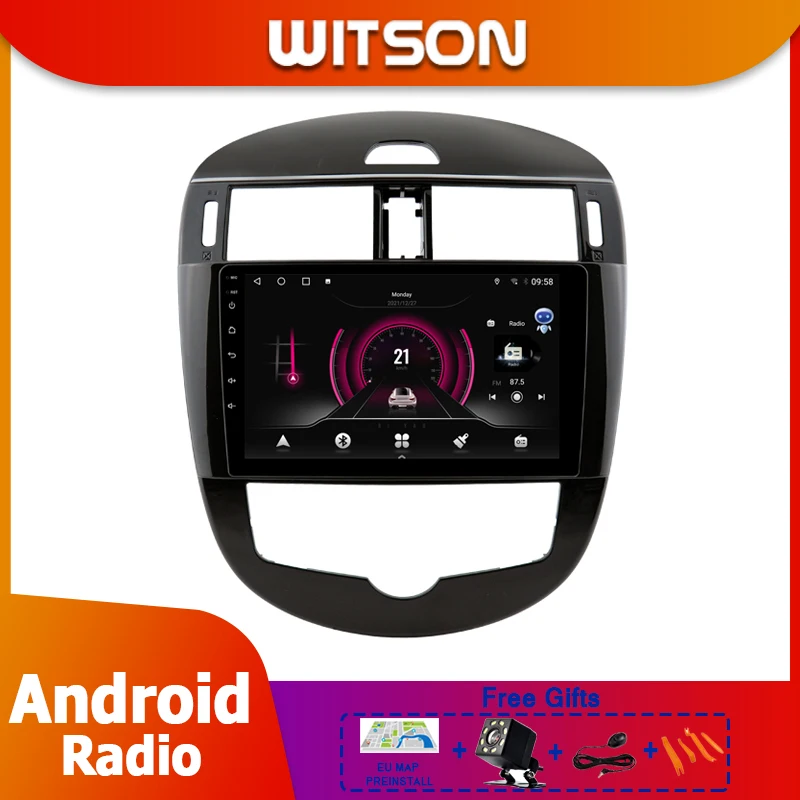 

9" Car Radio GPS MP3 FM For NISSAN PULSAR C13 2013-2018 Multimedia CarPlay Android Auto Bluetooth GPS WIFI Stereo