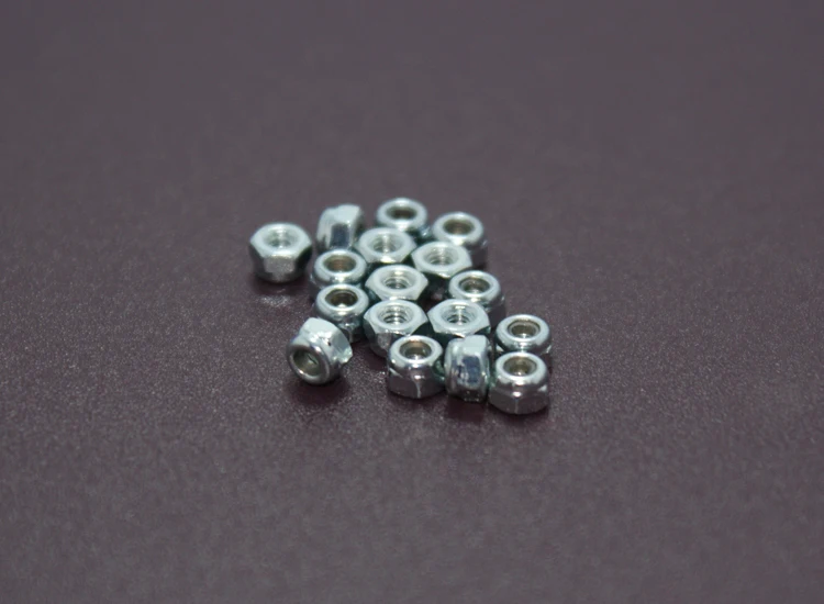 트랙터 트럭 1/14 RC 자동차 타미야 모델 업그레이드 DIY 액세서리 부품용 10PCS LESU 금속 M2 셀프 홀드 너트