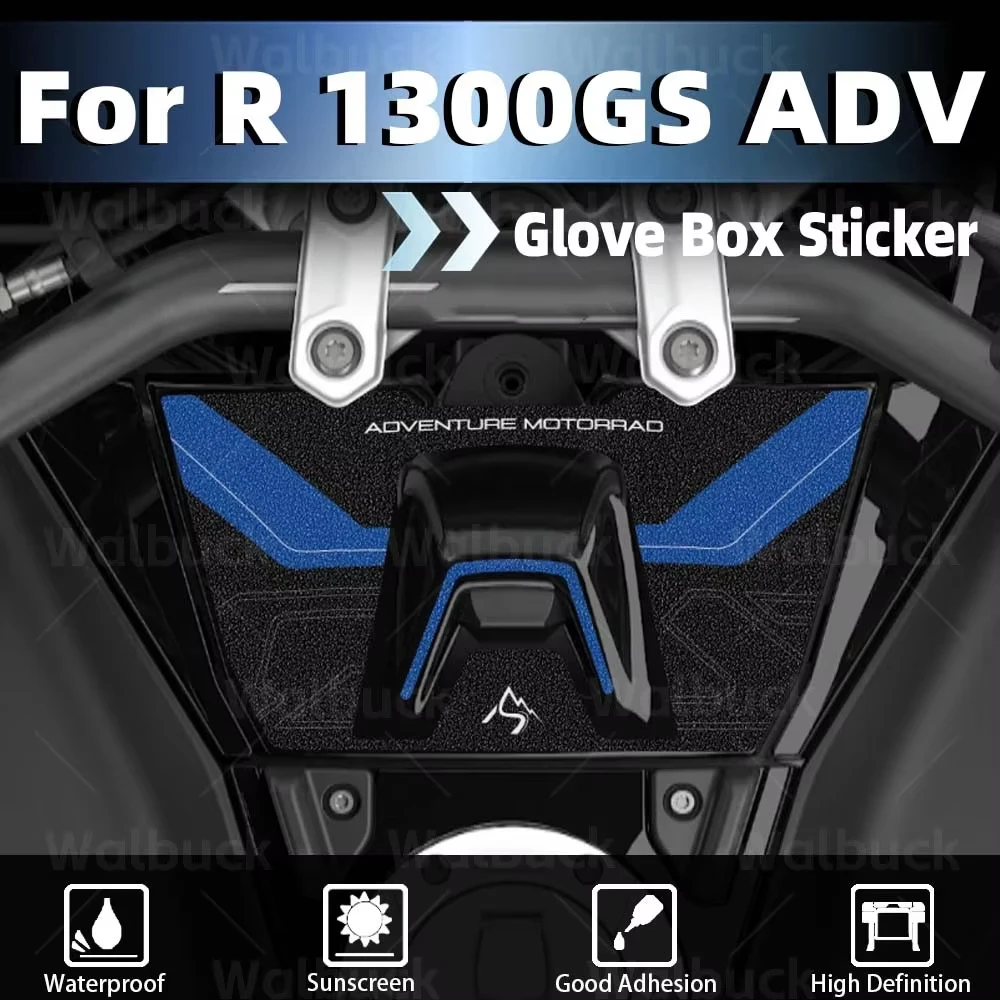  Motorcycle Sticker Frosted Tank Glove Compartment Protection Anti-scratch Decal For R 1300 GS ADV r1300adv R1300GS Adventure