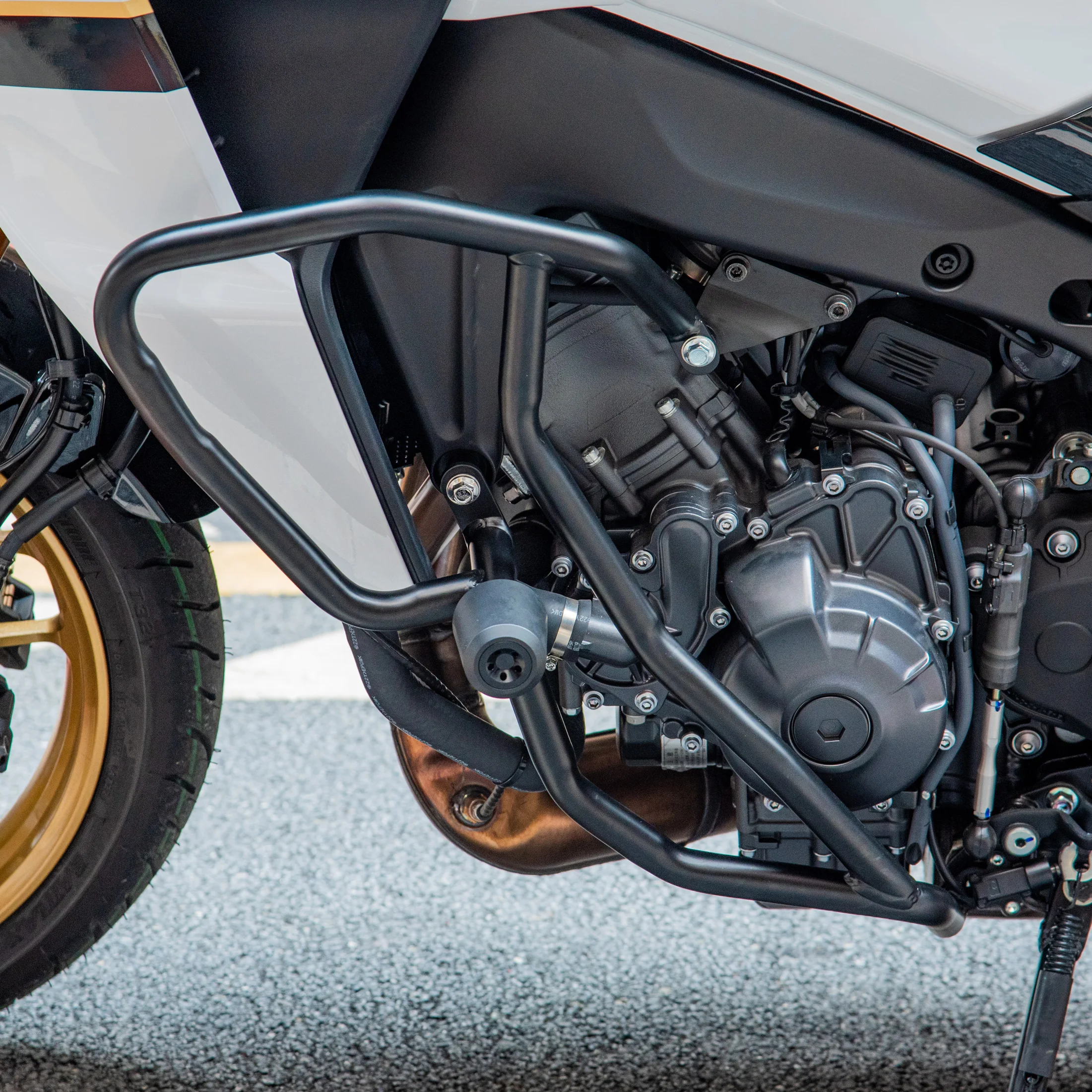 Motorschutz-Stoßstange für Yamaha Tracer 9 GT 2021 2022 2023 2024 2025 2026 Highway Crash Bars Motorschutz Sturzkäfig WOLFLINE Rahmenschutz