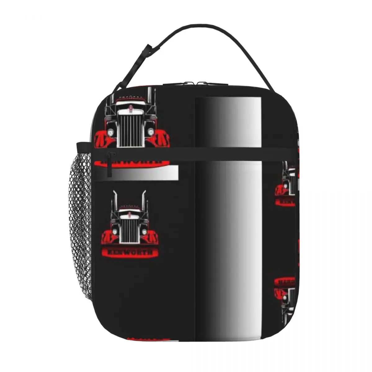 Bestselling Kenworth Quilted Neoprene Lunch Bag Hiking Snack Carry Lunch Bag