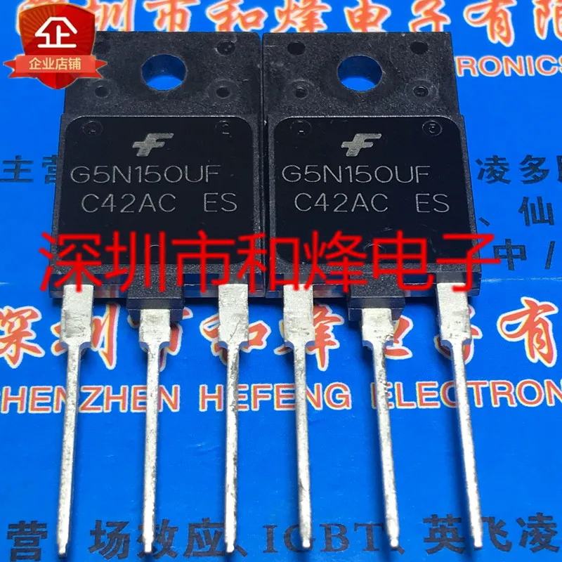 

Free shipping G5N150UF SGF5N150UF TO-3PF 1500V 5A 10PCS