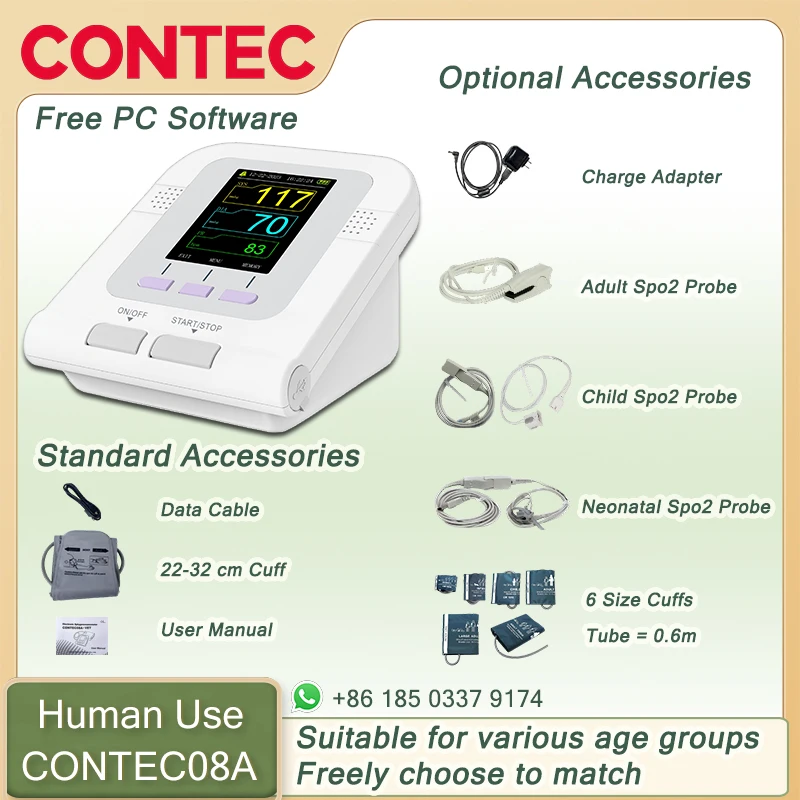 contec08a-digital-blood-pressure-monitor-human-use-electronic-sphygmomanometer-suitable-for-all-age-groups-free-to-choose-mat
