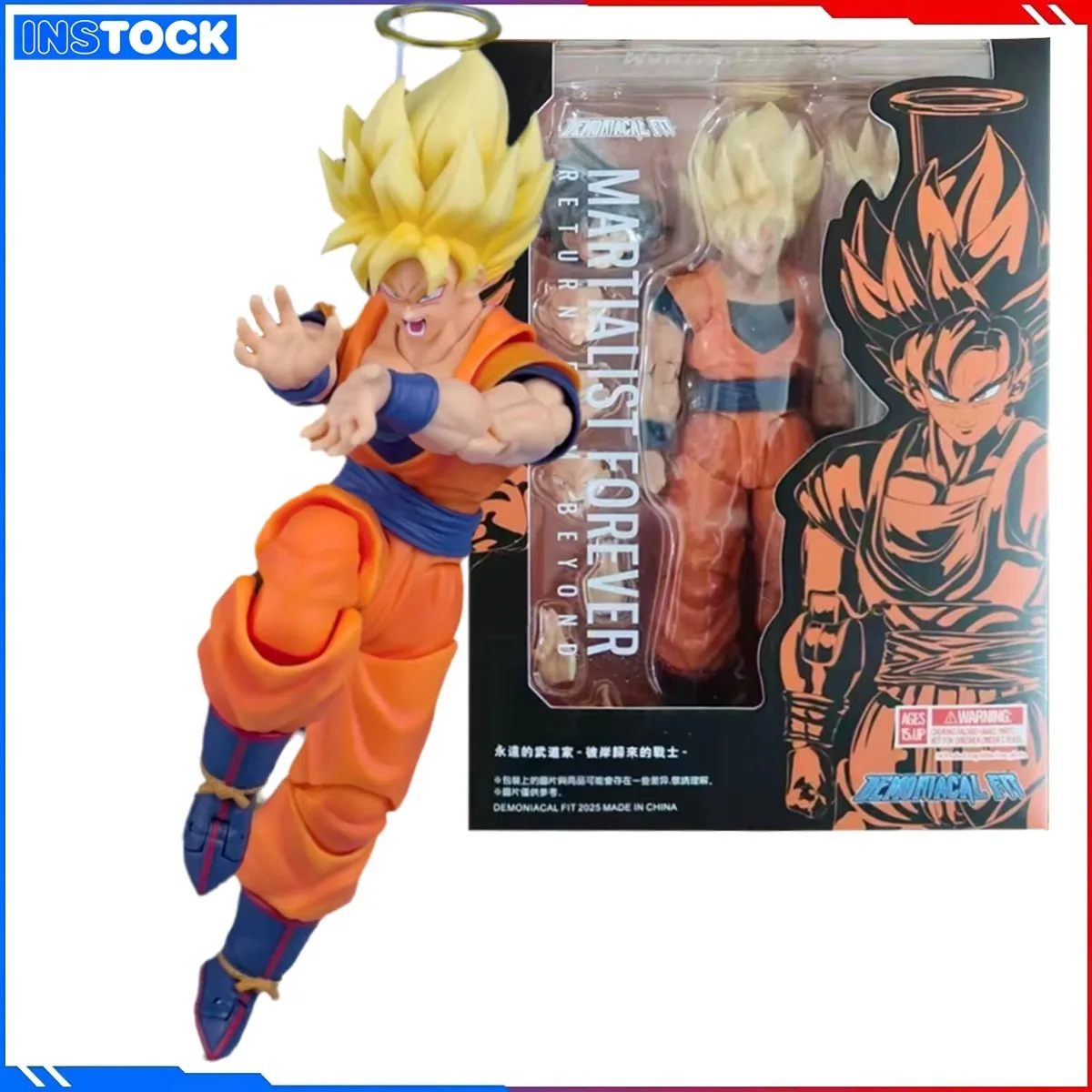 

Super Saiyan Son Soku Dragon Ball Z Figure Model Kit 3.0 body goku Action Figure Anime Figures Model Toy Gift Christmas present