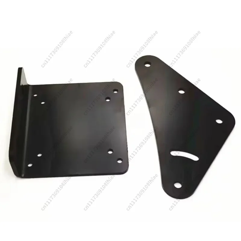 1PC Metal L-Type Bracket Fixed Racing Simulator Display Fixture Triple Screen Bracket Angle Connecting Plate Triangle Hardware