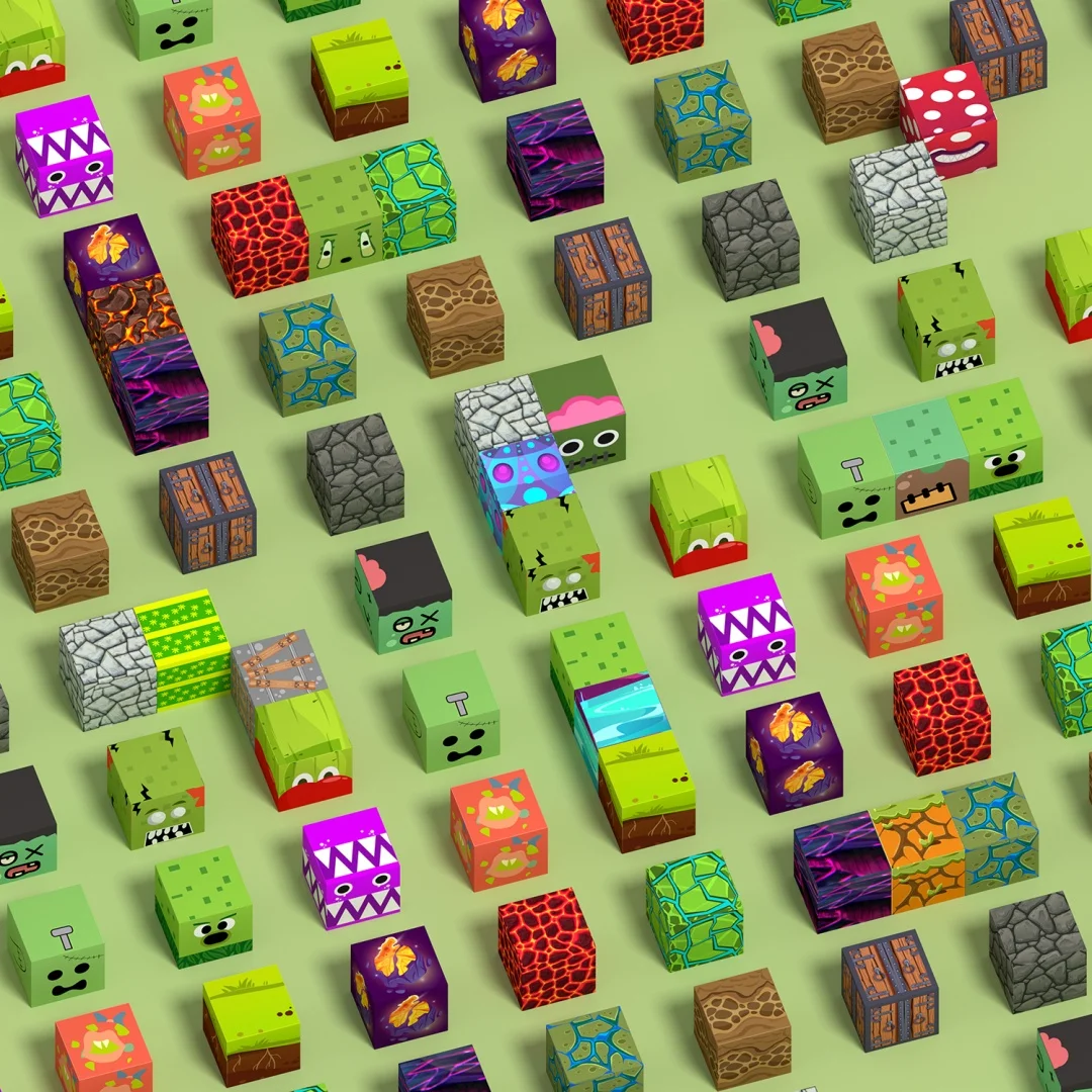 Blocs magnétiques - Construisez mon monde magnétique, édition cubes magnétiques, jouets de construction pour garçons et filles, jouets sensoriels STEM Montessori.