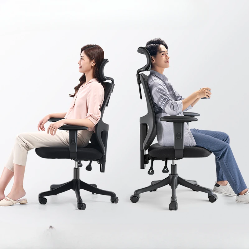 Swivel Home Office Chairs Ergonomic Handrail Meditation Comfort Office Chairs Bedroom Cadeira Gamer Salon Furniture RR50OC