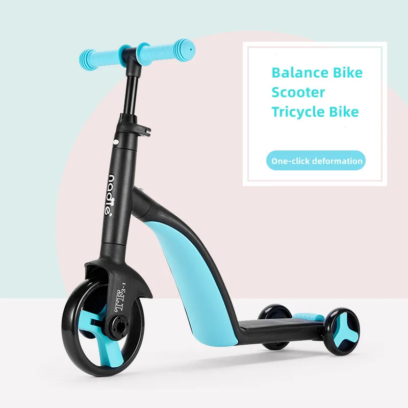 1-3 Years Old Baby Birthday Gift 3 In 1 Balance Bike Sliding Walker Children's balance scooter Balance Bike