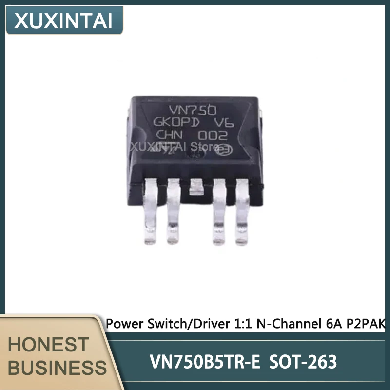 1~5Pcs New Original  VN750B5TR-E VN750B5TR Power Switch/Driver 1:1 N-Channel 6A P2PAK  SOT-263