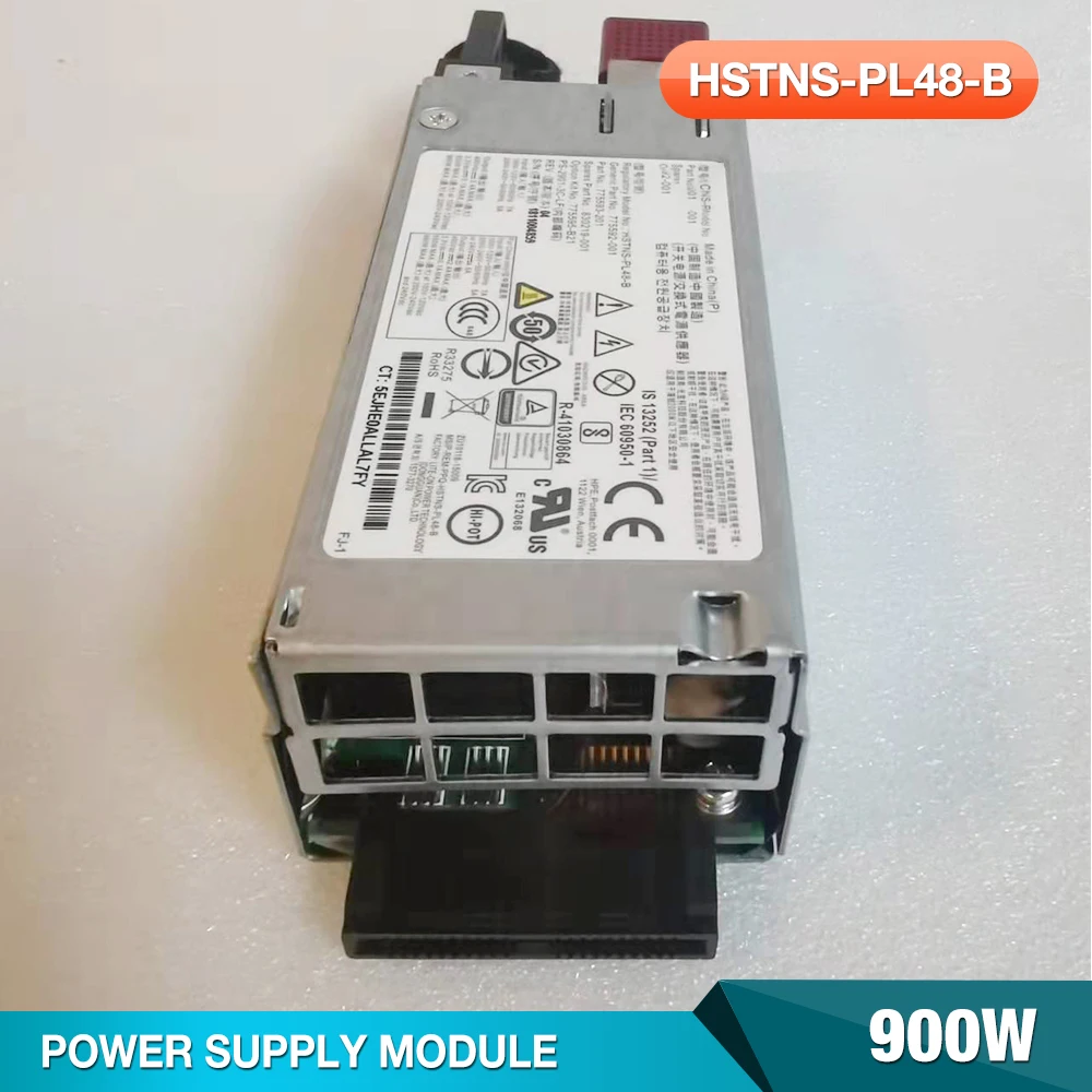 HSTNS-PL48-B para servidor HP DL20 160 G9, fuente de alimentación 775595-B21 775592-001 900W