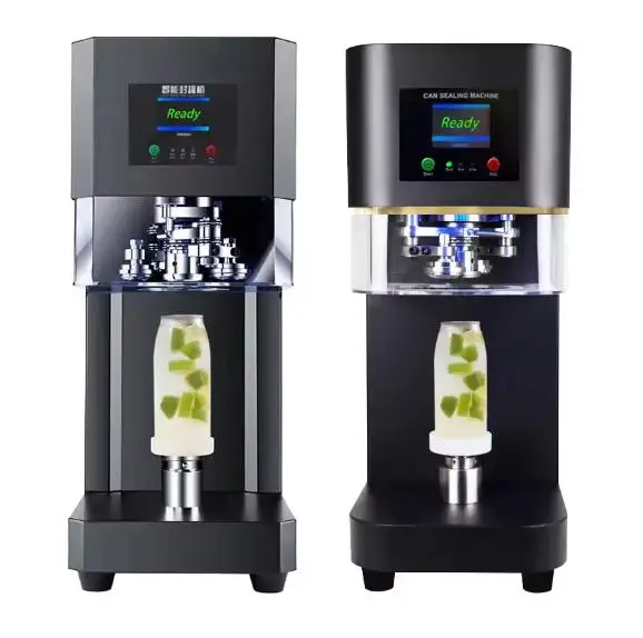 

New Product Automatic Non-rotating Can Sealer Soda Bottle Seamer Automatic Cup Sealing Machine