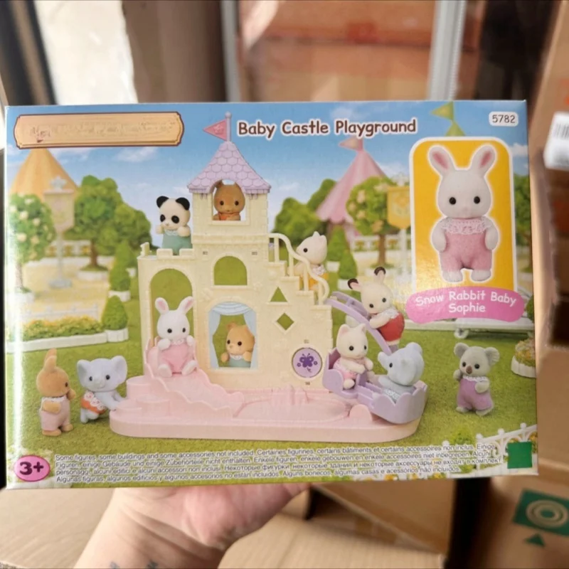 Original Forest Family 2024 Children Toys Anime Figure Baby Castle Play Ground  Hot Collectible Doll Birthday Gift For Gril