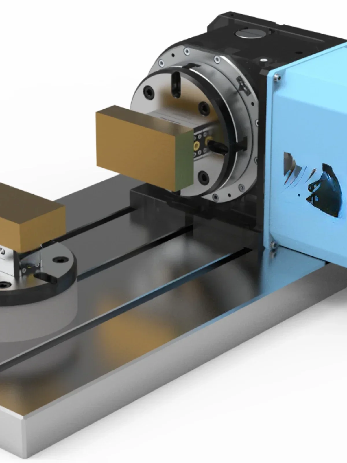 

For CNC Four-Five Axis Zero Quick Change Plate Fixture Five-Axis Processing Center Raised Base Four-Axis Five-Side Rapid Clamp