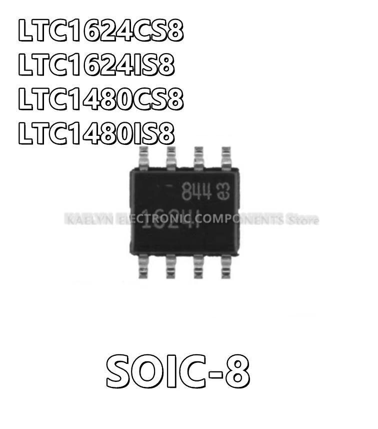 

10Pcs/lot LTC1624CS8 LTC1624IS8 LTC1624 LTC1480CS8 LTC1480IS8 LTC1480 Transceiver Half RS422, RS485 SEPIC Regulator 8-SOIC