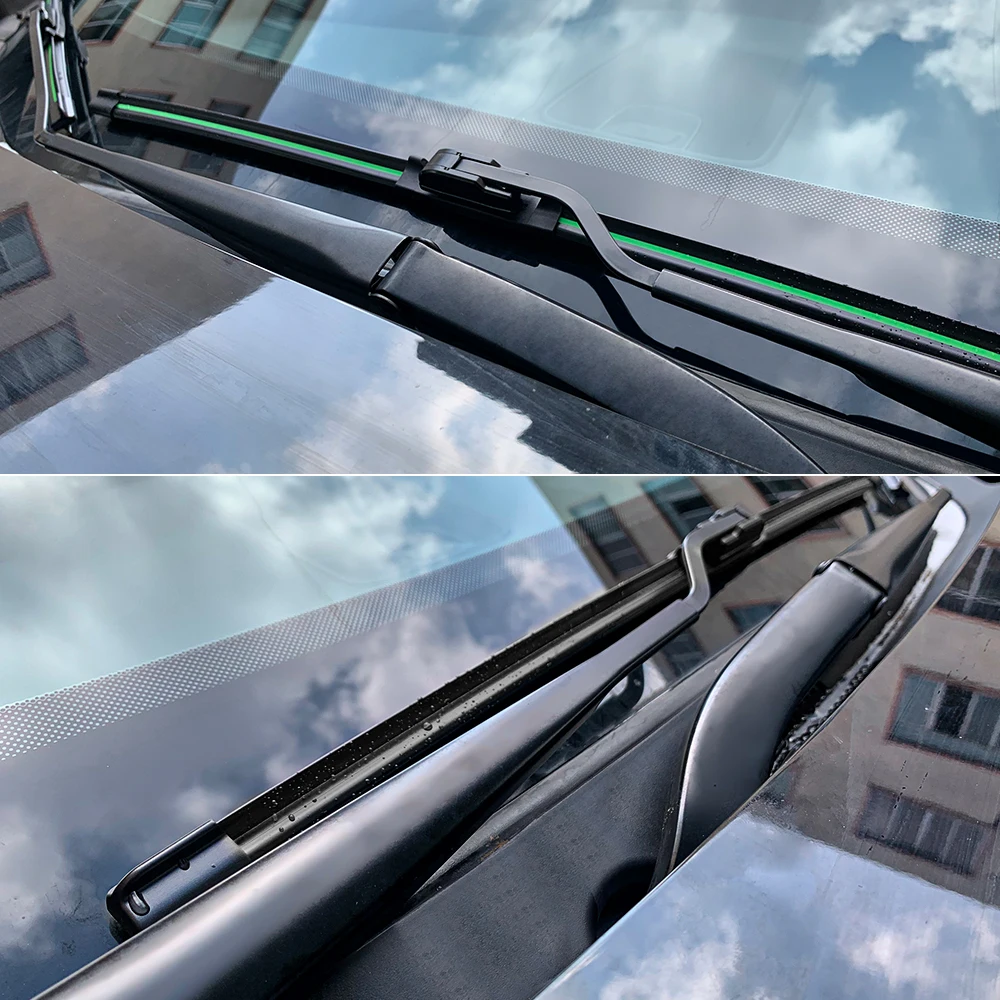 Wiper Front Wiper Blades For Peugeot 407 407 SW 2004 2005 2006 2007 2008 2009 2010 Windshield Windscreen Front Window 28\