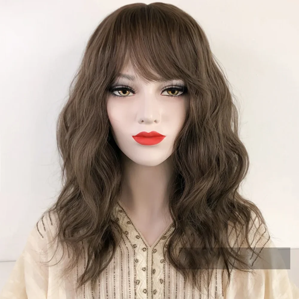 5x5 Silk Base Free Part Soft Brown Bob Wave Glueless Jewish Human Hair Wig With Bangs HD Lace European Hair Preplucked Daily